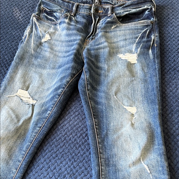 PRPS Blue Distressed Slim Jeans - Picture 11 of 15